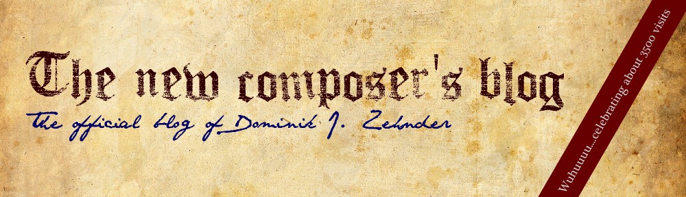 The new composer's blog